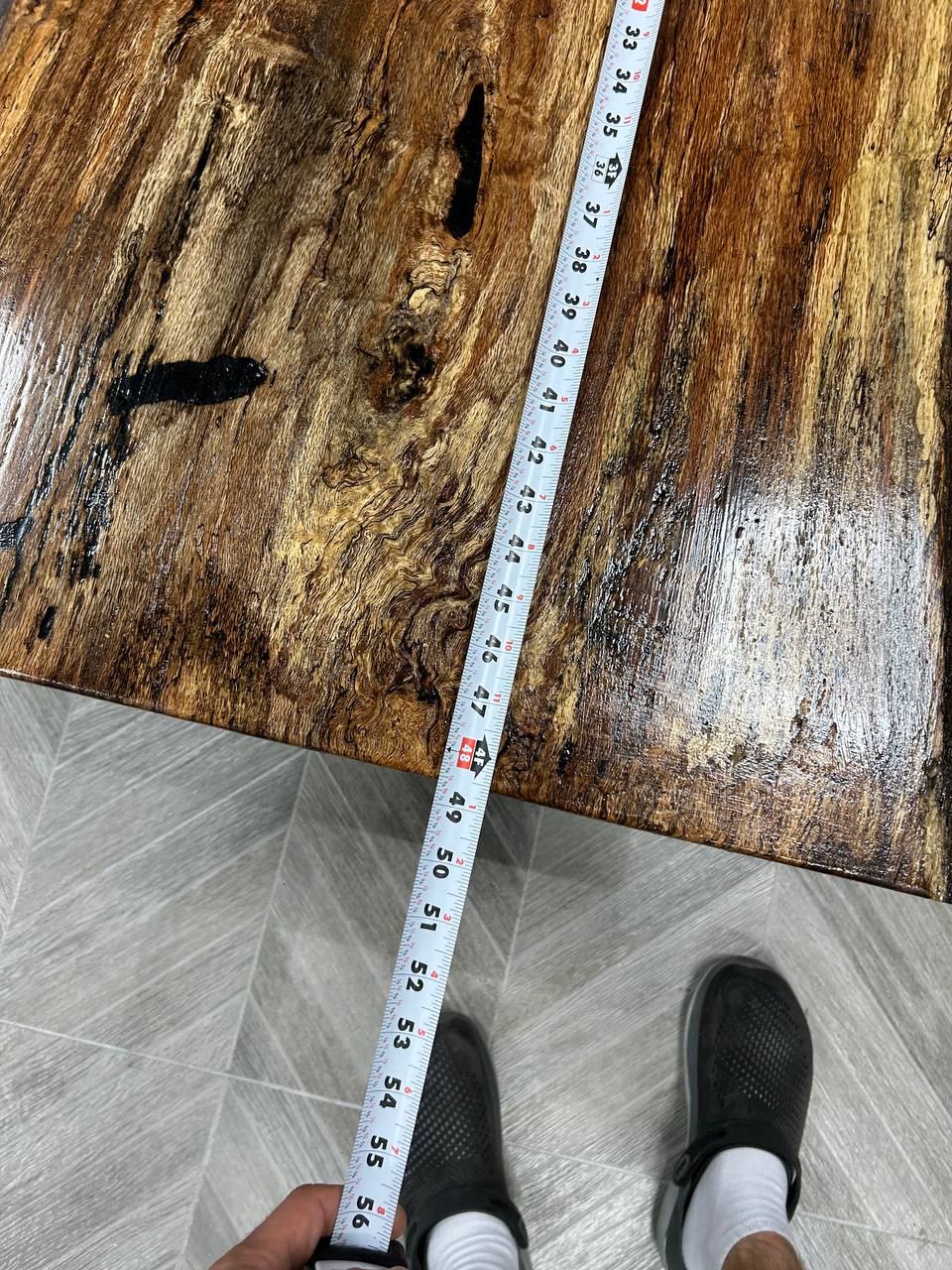 Water Oak Live Edge Table LES003 - Image 7