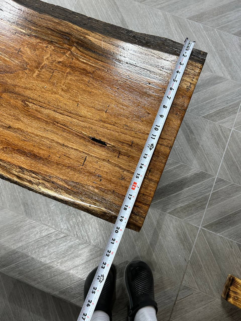 Water Oak Live Edge Table LES003 - Image 9