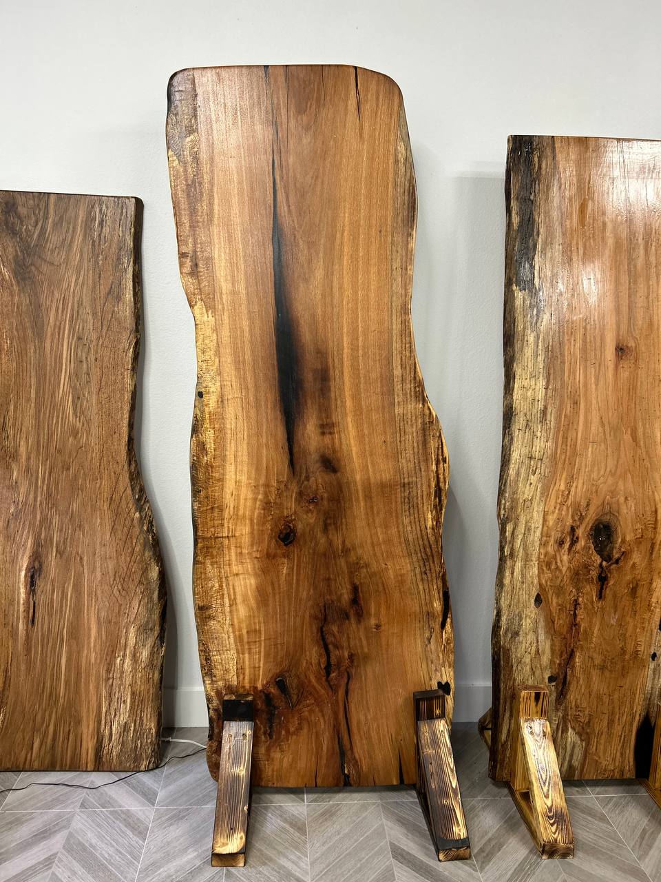 Water Oak Live Edge Slab LES006 - Image 2