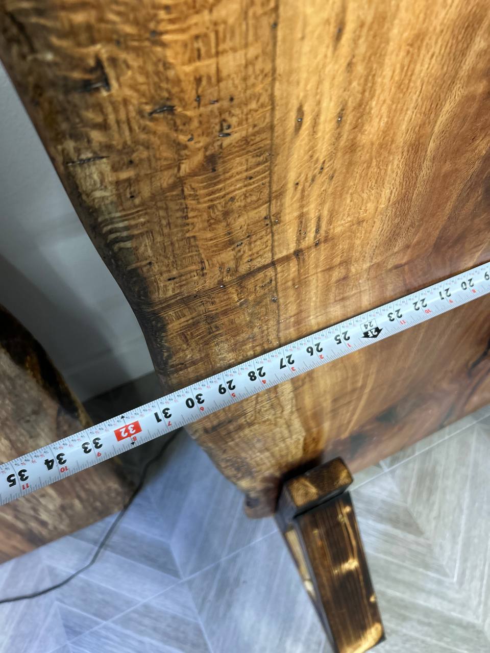 Water Oak Live Edge Slab LES006 - Image 5