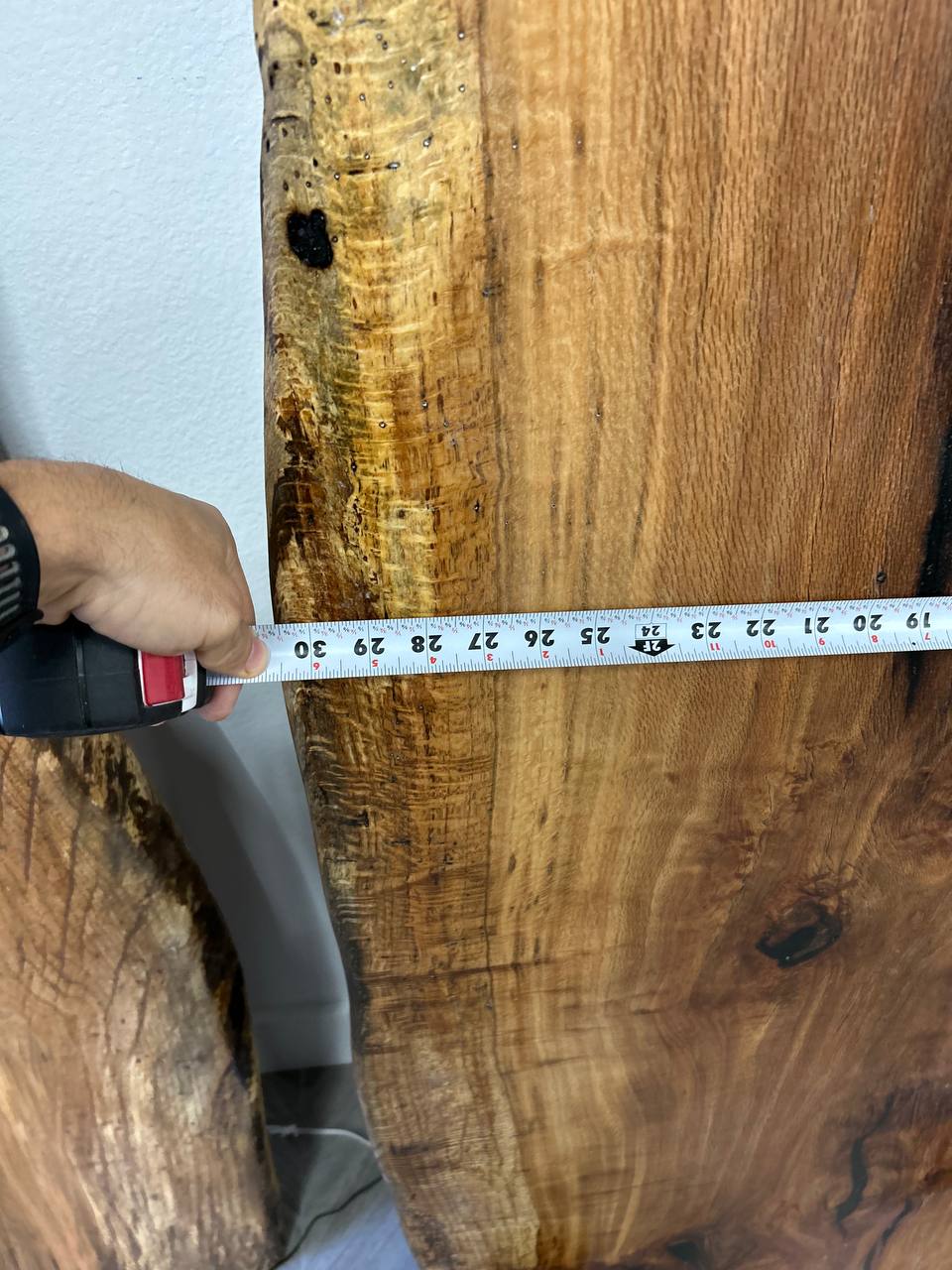 Water Oak Live Edge Slab LES006 - Image 8