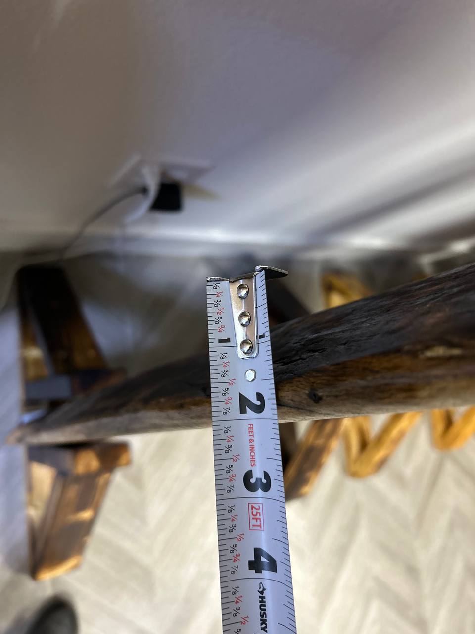 Water Oak Live Edge Slab LES006 - Image 9