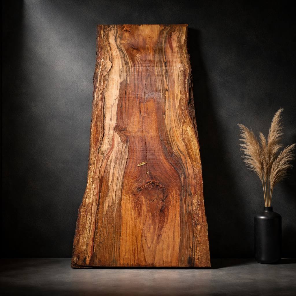 Water Oak Live Edge Slab WS003