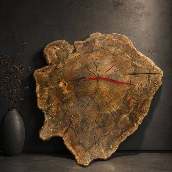 Hickory Round Wood Slab RWS006-5156