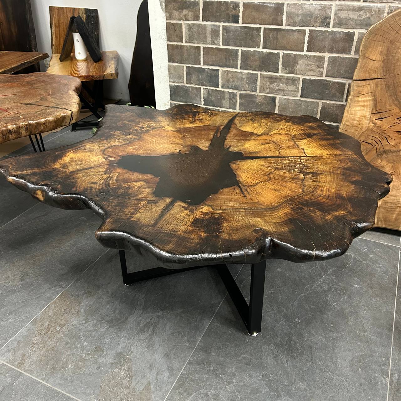 Water Oak Round Wood Slab RWS001-0156 - Image 2