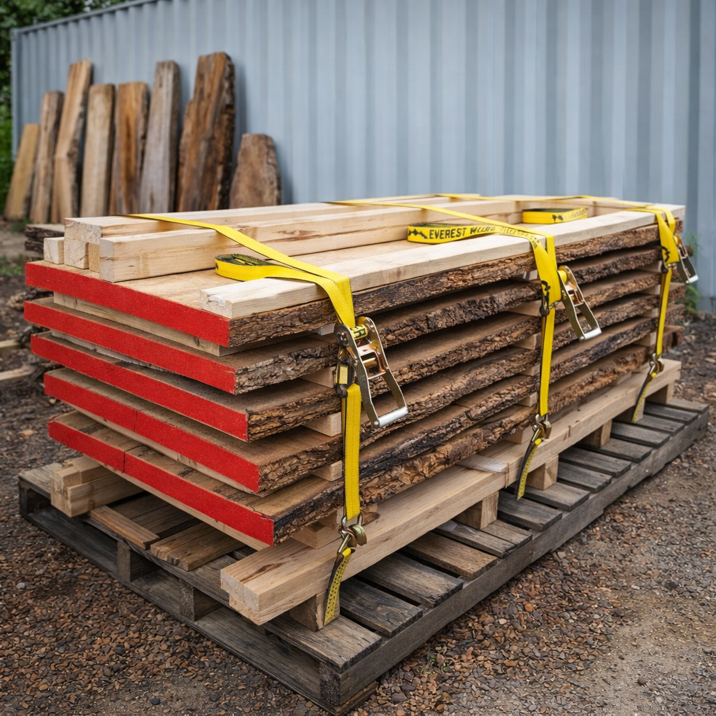 air dry wooden slabs