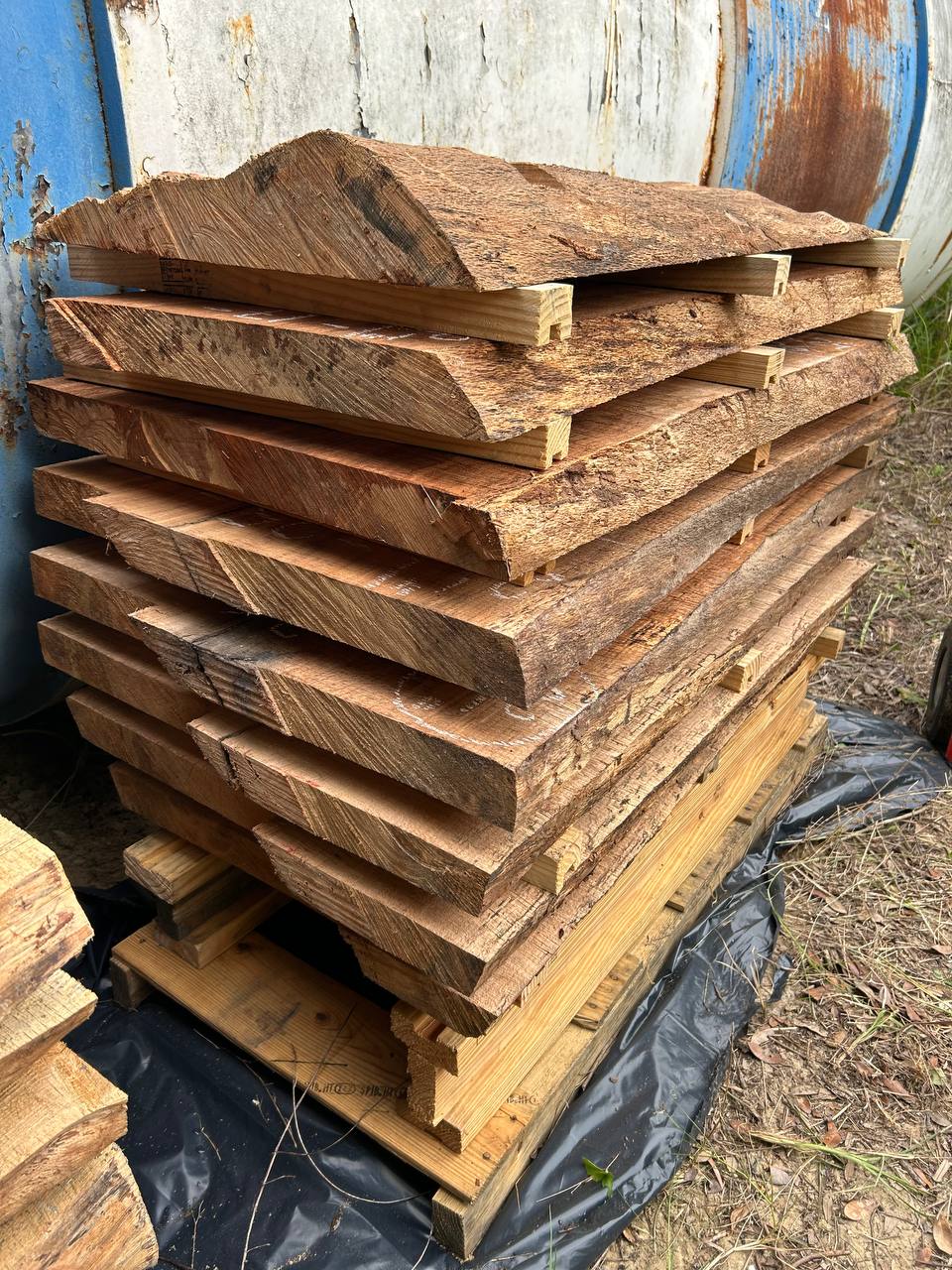 Laurel Oak Live Edge Slabs