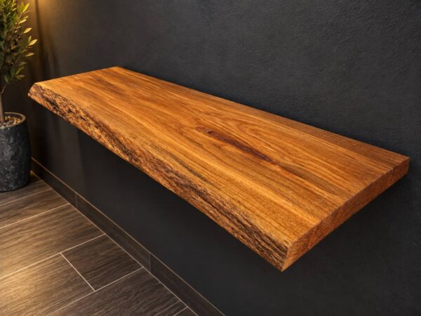 Live Edge Vanity Top LEVT-004 – Oak – 16–18″ × 46.25″