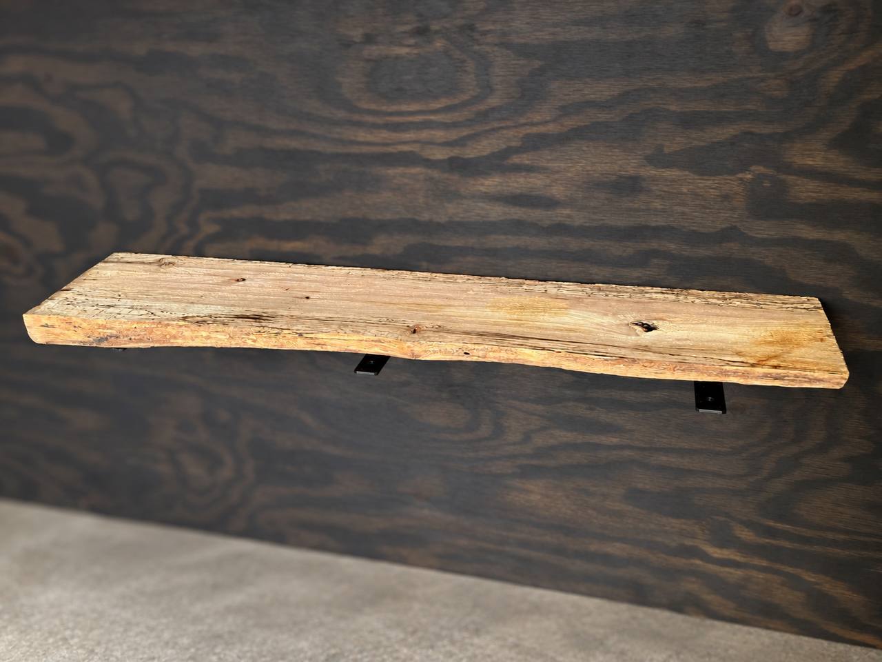 Water Oak Live Edge Shelf Board – SB-006 - Image 5