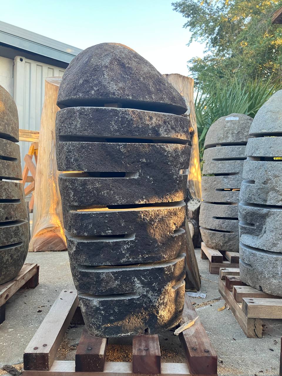 26 Inch River Stone Lantern RSL-008: Unique Garden Feature - Image 2