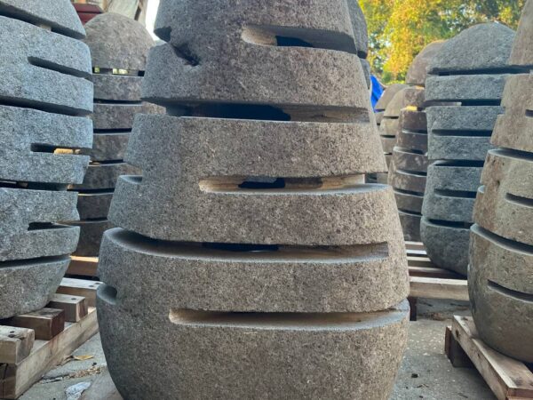 23.5 inch river stone garden lantern RSL-009 for outdoor landscaping