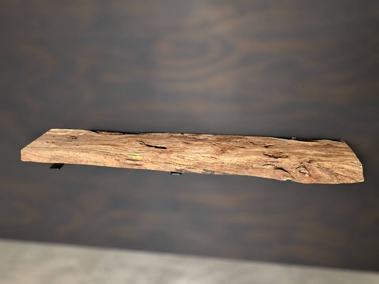 Water Oak Live Edge Shelf Board – SB-004 - Image 3